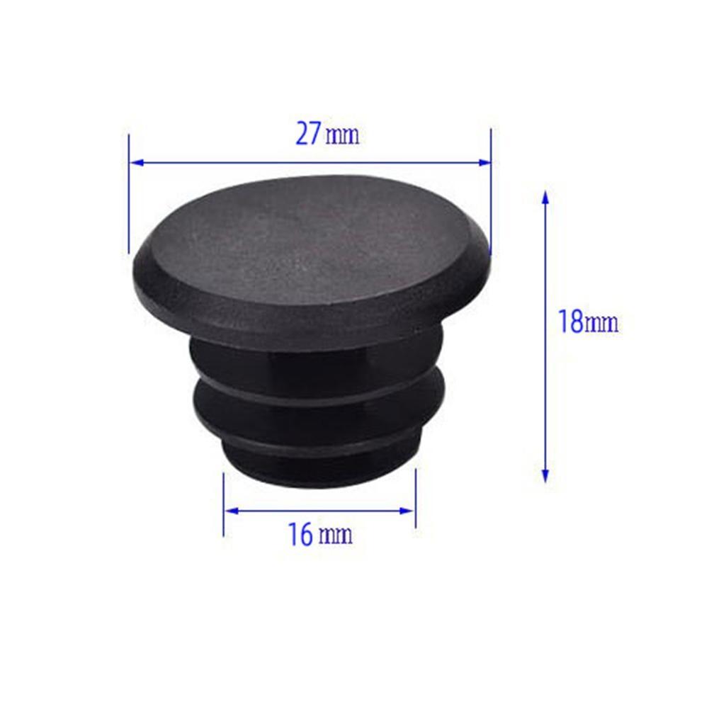 Reliable Soft Rubber Bar End Stoppers for Bicycle Handlebars Longevity Assured