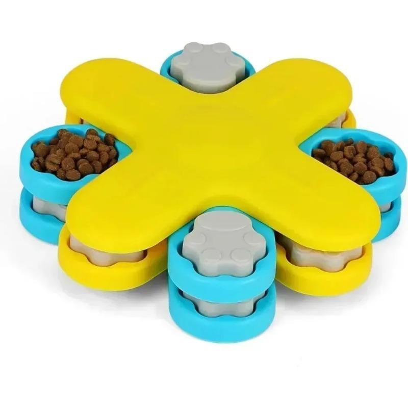 Dog Intellectual Stimulation Toy Dog Puzzle Feeder Dispenser Game Suitable for IQ Training of Large and Small Dogs Pet Supplies