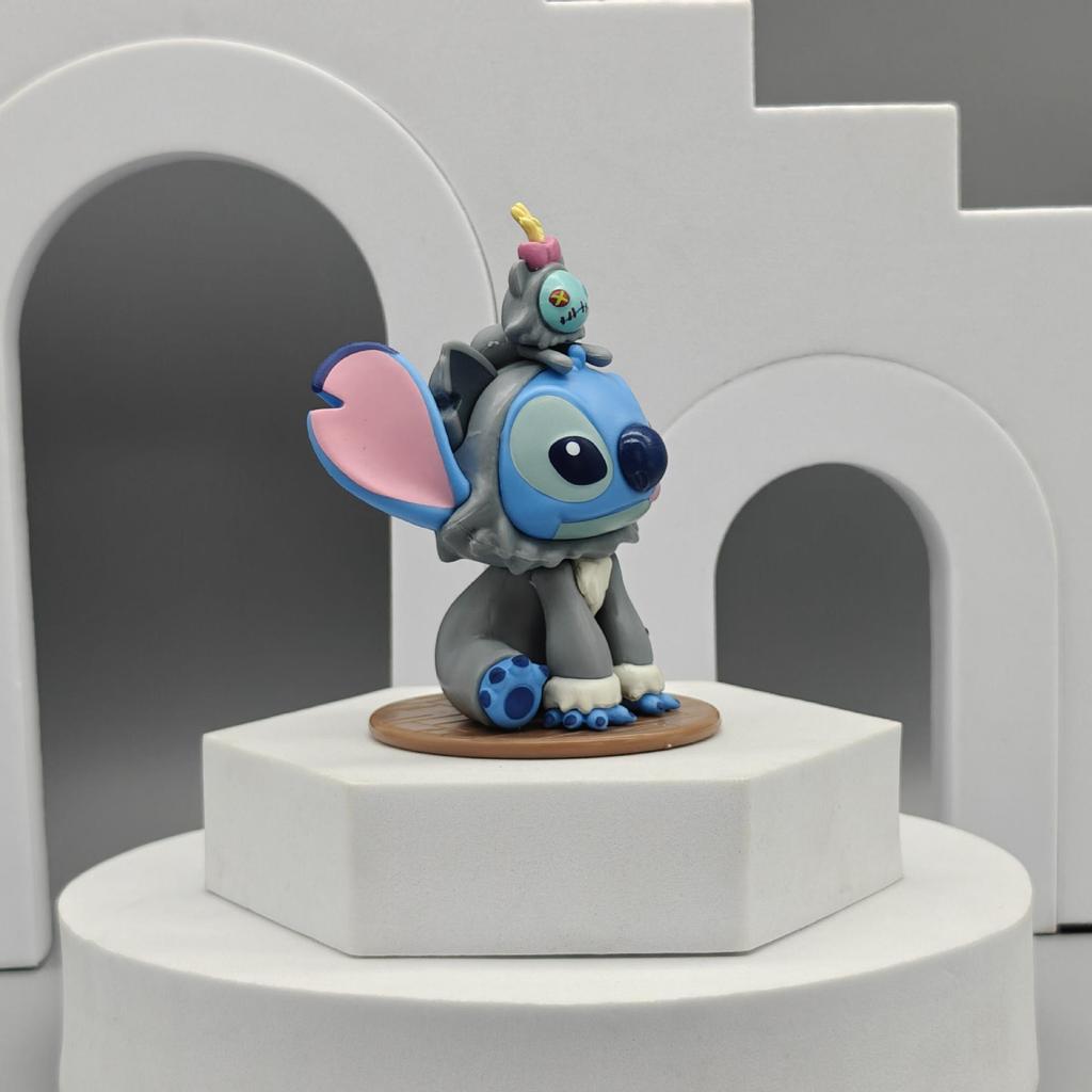 Stitch Blind Box Figurine: Funny Cross-Border Desktop Model Ornament for Gashapon Claw Machines