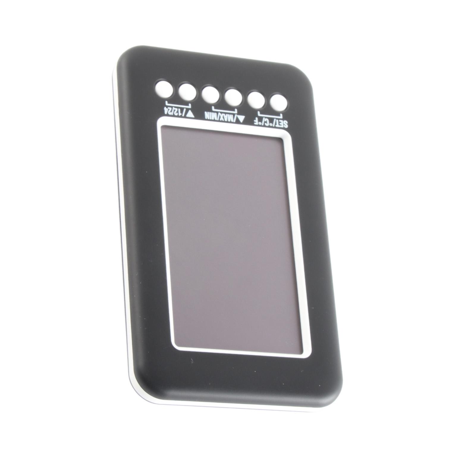 CJ3316RF 4-дюймовый термометр с функцией часов, цифровой беспроводной измеритель температуры для помещений и улицы