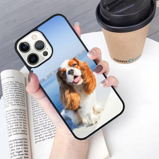 Cavalier King Charles Spaniel Dog phone Case Cover For iPhone 17 Air 16 15 14 Plus For Apple 11 12 13 Pro Max coque coque