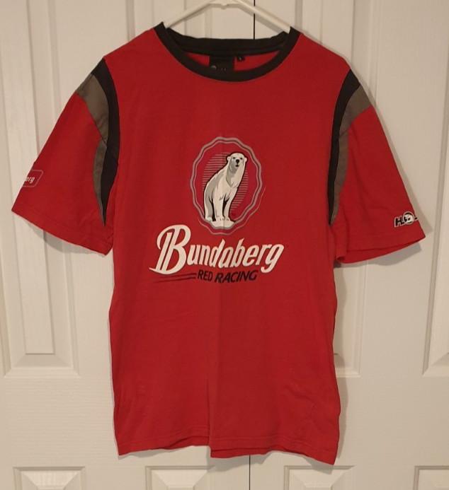 BUNDABERG RED RACING Team 2010 V8 Supercars Walkinshaw HSV  TShirt Adult Large Unisex T-Shirt XL