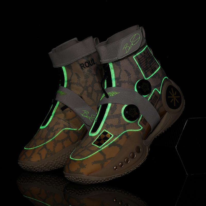 Pánské basketbalové boty Prodyšné odpružení Protiskluzové Odolné Běžecké boty Gymnastický trénink Atletické basketbalové tenisky pro ženy