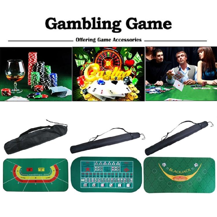 Table Mat Poker Mat Baccarat Dice Blackjack Desk Pad Party Board Game Tablecloth