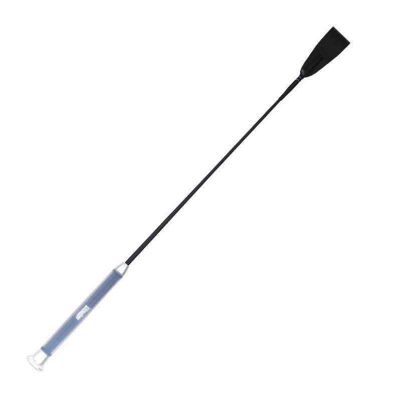 Cross Short Horse Whip - Equestrian Obstacle Riding Tack чёрный