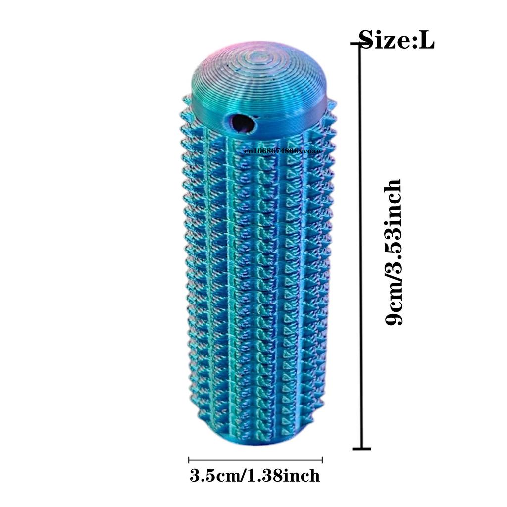 3D Printed Little Ouchies Spiky Sensory Toys Stress Relief Spiky Grippie Stim Keychain Stimming Toys Mini Grippie Fidget Toys