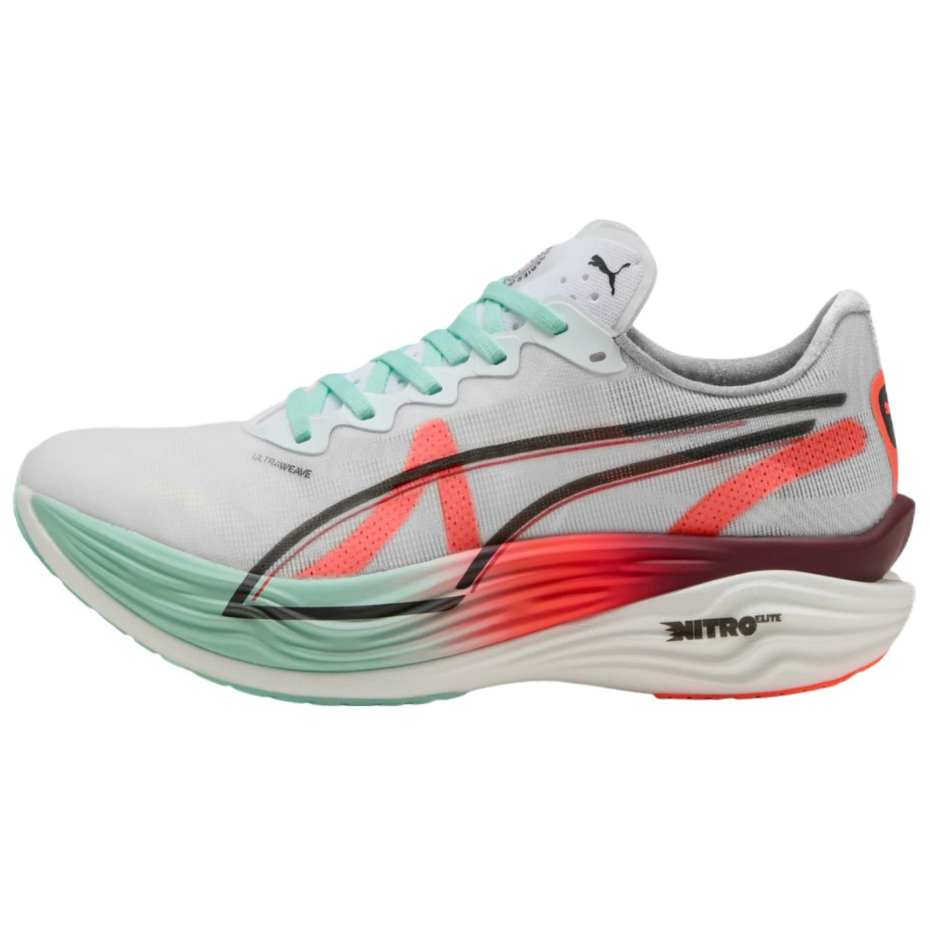 

HYROX x Puma Deviate Nitro Elite 3 Glowing Red Mint Melt Женские кроссовки Белый 312292-01 37