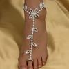 Super Flash Anklet Rhinestone Women'S Accessories Anklet Bracelet Jewelry Gift Women'S Anklet Jewelry