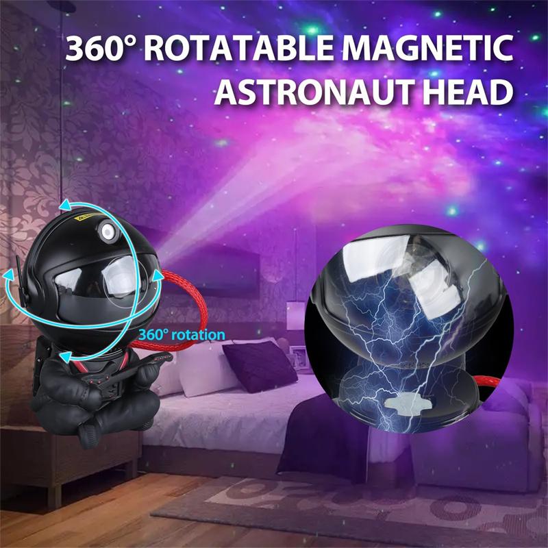 Star Projector Galaxy Night Light Astronaut Space Projector Starry Nebula Ceiling Led Lamp For Bedroom Home Decorative Kids Gift