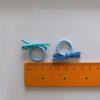10Pcs/Set Velvet Bow Elastic Hairbands Girls Sweet Fashion Colorful Hair Side BB Clips Rubber Bands Headwear Styling Accessories