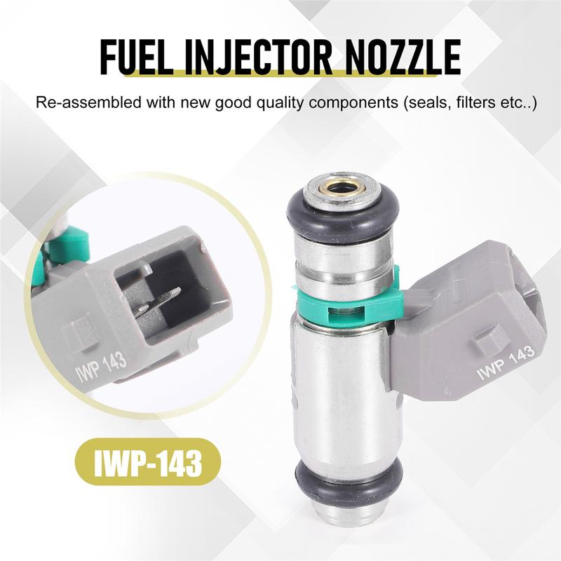4 Pieces New High Quality Fuel Injectors for Renault Thalia Megane Scenic Laguna Clio MK 1.4 1.6 16V IWP143 IWP-143
