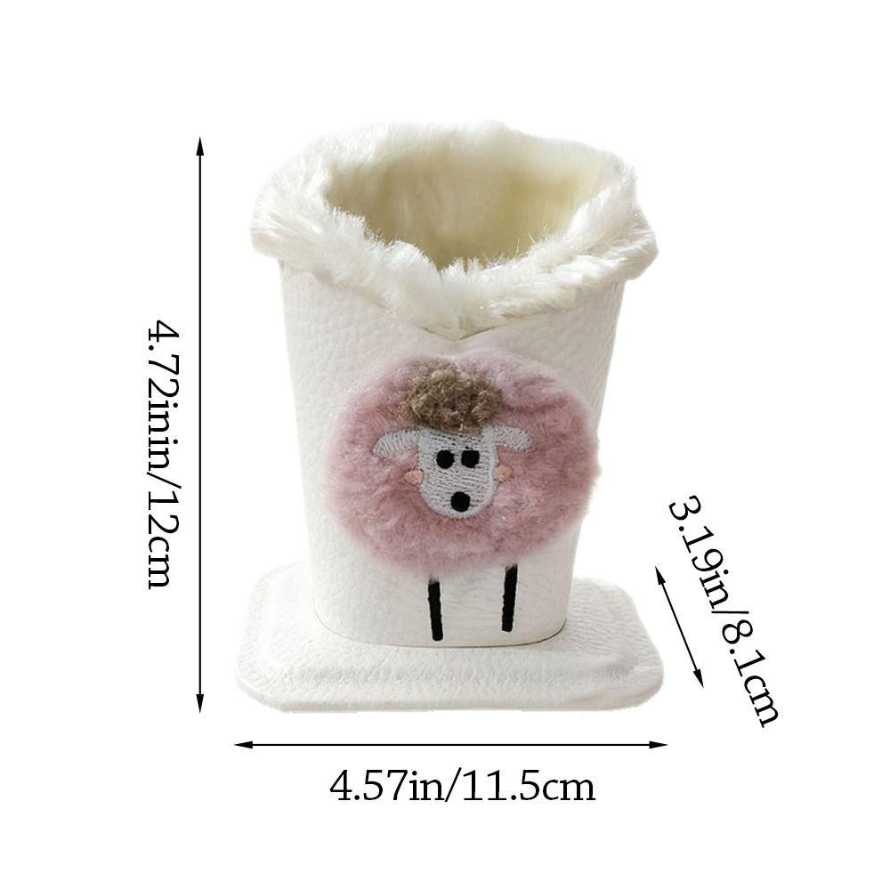 Plush Eyeglass Stand Leather Glasses Shelf Fashion Sunglass Holder  Sunglass