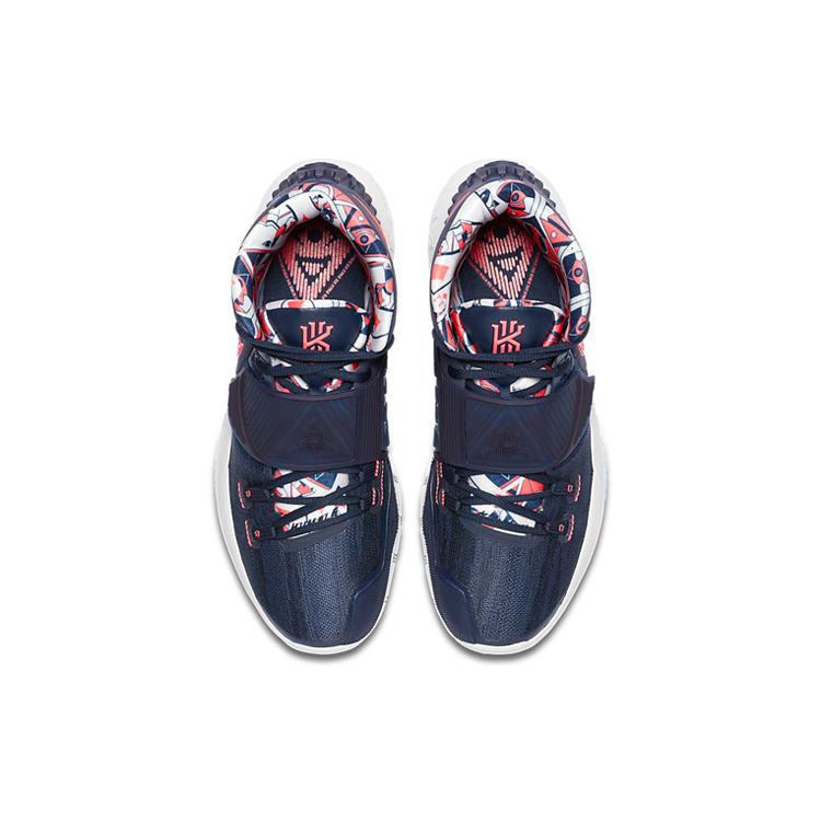 New Nike Kyrie 6 'USA Navy Red' BQ4630-402
