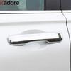 For Honda CRV CR-V  2024 2025 Carbon Fiber Car Door Handle Cover Trim Side Door Handles Catch Cap Overlay Accessories