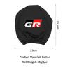 Car Seat Headrest Protective Cover Anti-Dirty Pillow Protector For Toyota GR GAZOO RACING Prado Yaris Hilux Corolla Prius Auris
