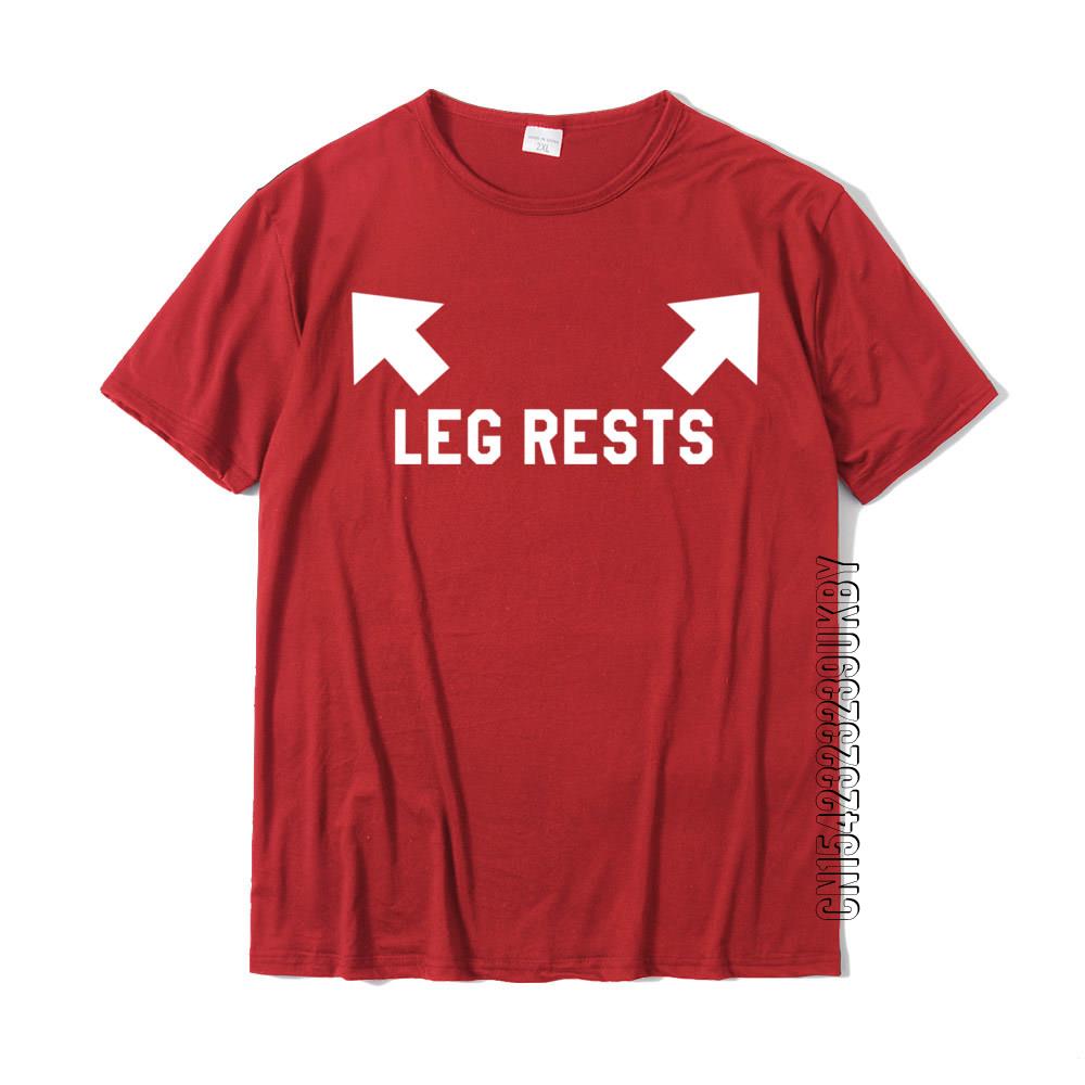 Funny Leg Rests Dad Joke Gift Tshirt Adult Oversized Hip Hop Tops Tees Cotton Tshirts Casual