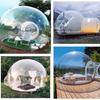 Starry Sky Inflatable Snowflake Bubble Tent - Christmas Decoration & Ad Display