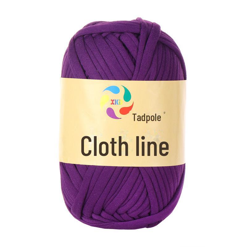 Fire pentru saci de tricotat croșetat, cu elasticitate ridicată, de culoare pură