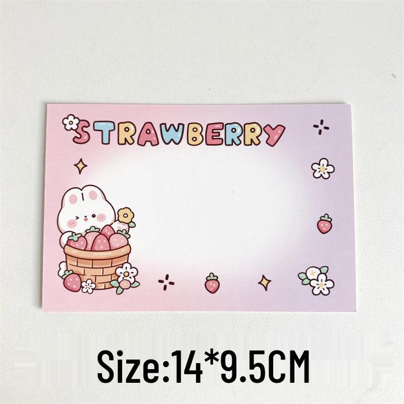 Exquisite Minimalist Cartoon Greeting Card - Christmas & Birthday Wishes