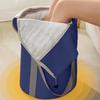 New Footbath Bucket, Foldable, Deep, Insulated, Bubble Foot Tub, Stylish, Freestanding, Compact, Waterproof, Lightweight, Stress Relief, Foot Bath Buc