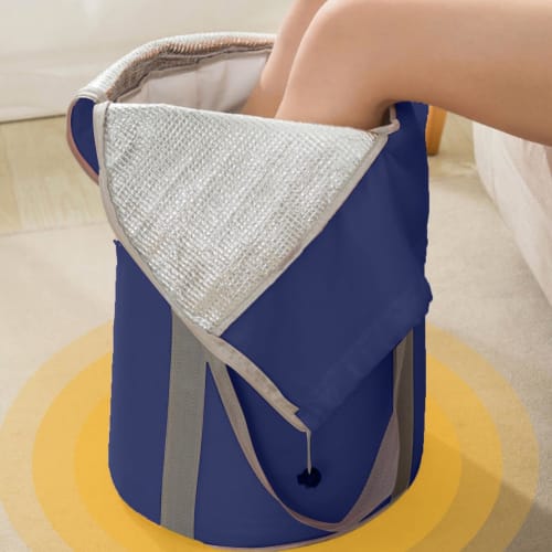 New Footbath Bucket, Foldable, Deep, Insulated, Bubble Foot Tub, Stylish, Freestanding, Compact, Waterproof, Lightweight, Stress Relief, Foot Bath Buc