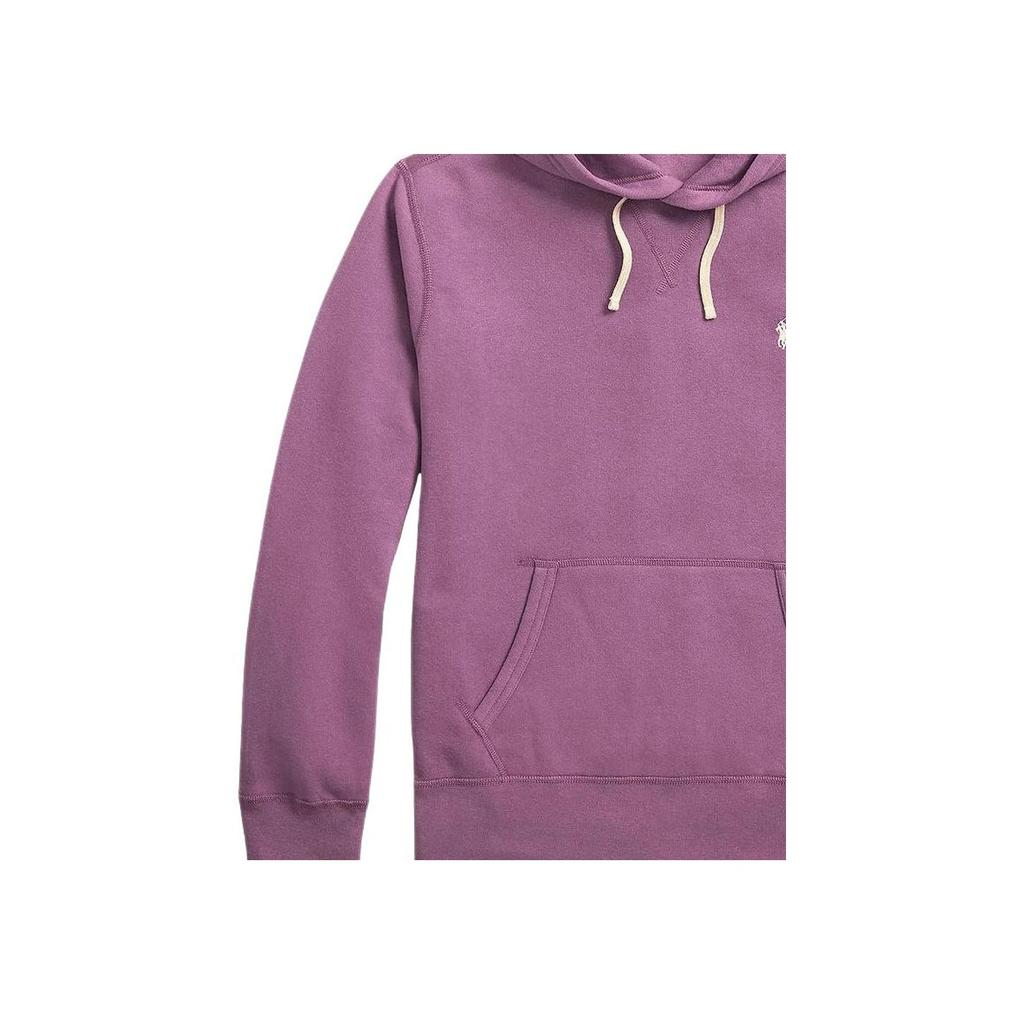Polo Ralph Lauren Solid Logo Embroidered Drawstring Hoodie Men Hoodies 710776778-099