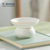 Gongfu Tea Ceramic Split Tea Strainer