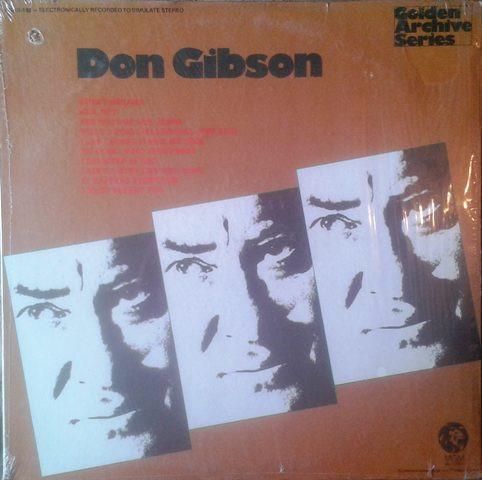 

LP Record DON GIBSON Don Gibson GAS138 MGM Records 1970 UK CountryFolk Used