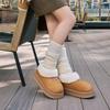 Winter velvet bag and cotton slippers women's wear new snow boots thickened warm cotton shoes thick soles non-slip