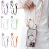 Magnetic Clear Phone Case for IPhone 16 Series Shockproof Crossbody Phone Case