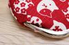 Kyoyu Nyankomon Cat Wallet with Coin and Accessory 12 X Red Japanese-made Case, 3.3 Inches, 11.5 Cm,