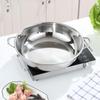 ZISIZ Thickened 304 Stainless Steel Hot Pot