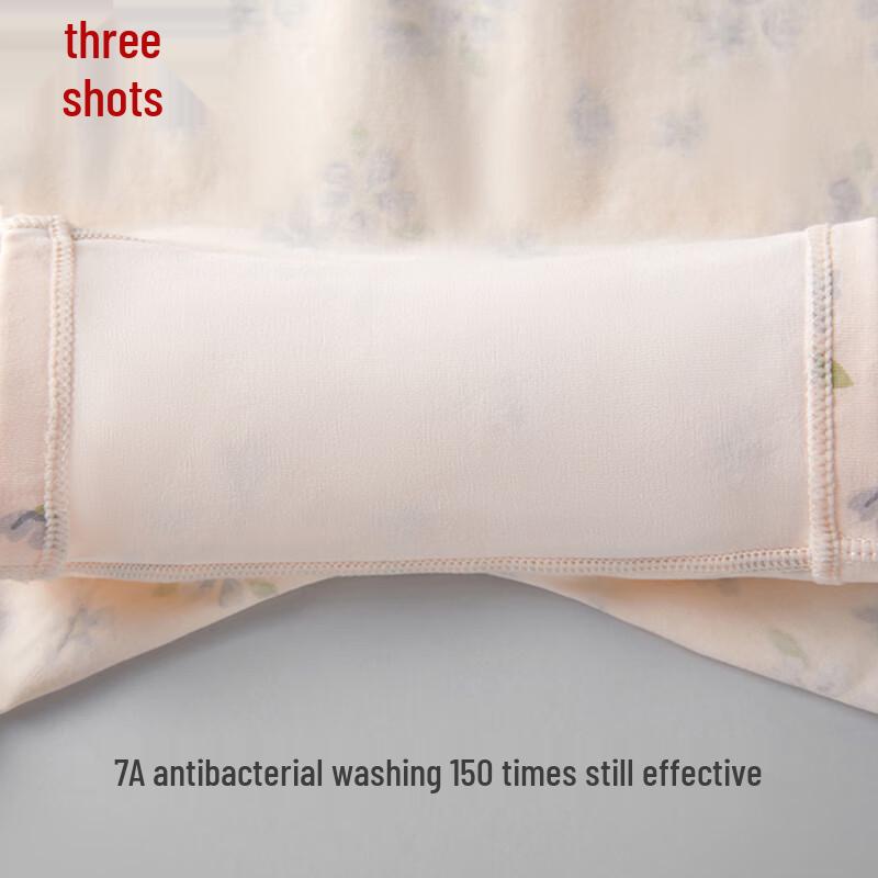 Sanqiang Women's 7A Antibacterial Cotton Boxer Briefs