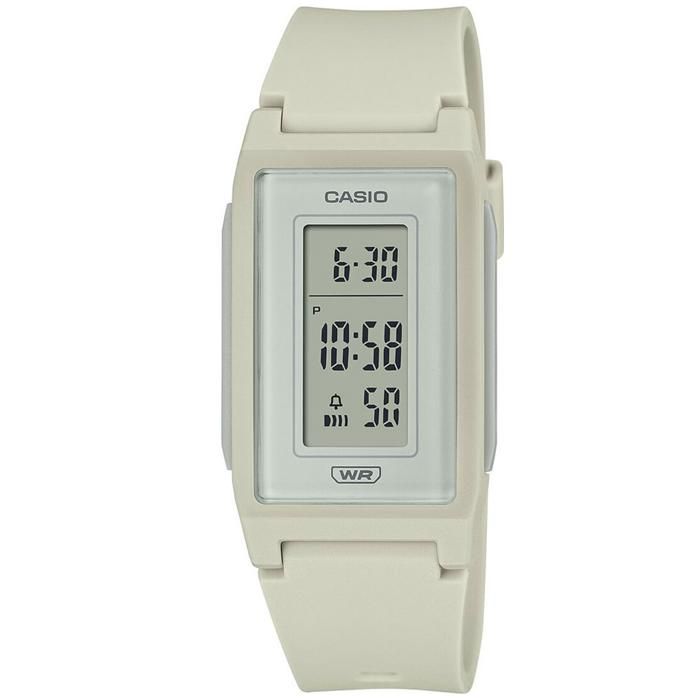 Montre Casio - Mixte - LF-10WH-8EF - Etanche 3 Atm - Bracelet en Plastique Gris