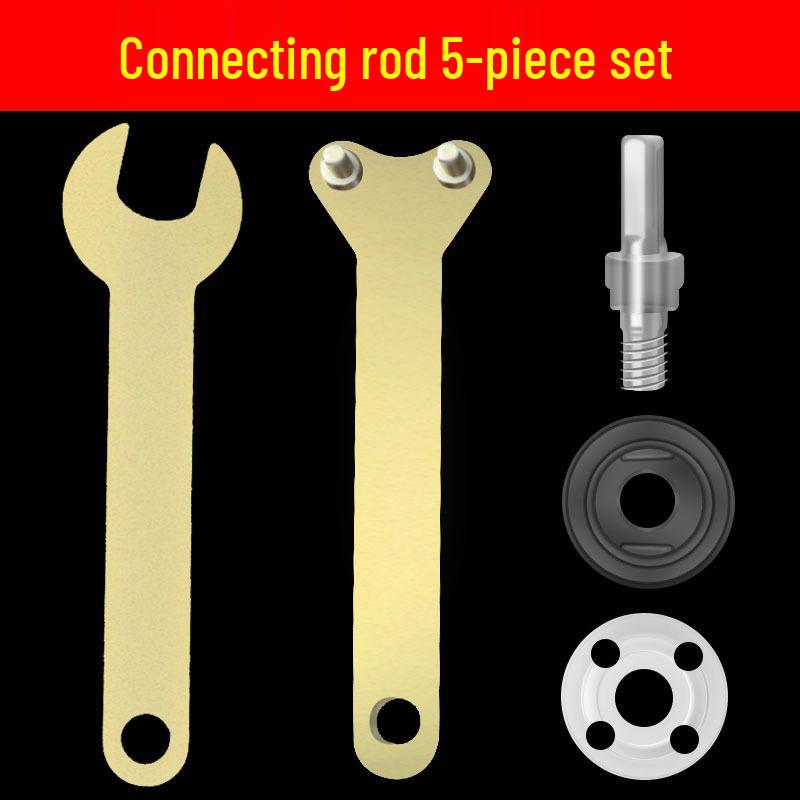 Angle Grinder Adapter Kit for Electric Drills: Saw Blade, Cutting Disc & Polishing Accessories