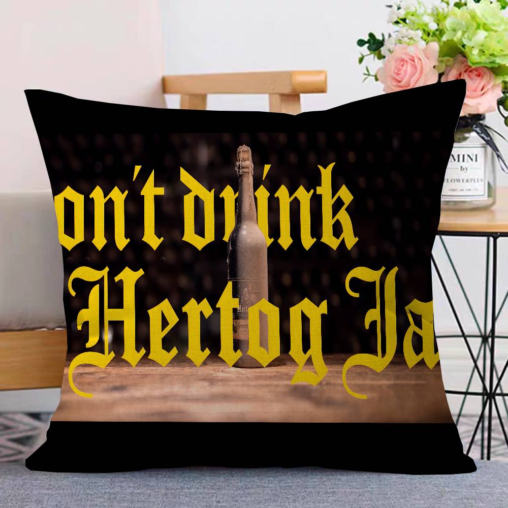 H-Hertog J-Jan Personalisierte Kissenhülle Kinderzimmer Wilde Party Deko Kissenbezug Kind Geburtstag Dusche Geschenk