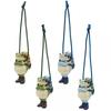 Frog Forest Workshop Safe Frog Strap X Complete Set of 4 Types Full Complement Gacha Capsule Toy [Kitan Club] ~Earth Color~