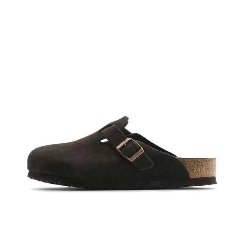 Birkenstock Boston Unisex Lightweight Versatile Clogs Brown Narrow Fit 0660463