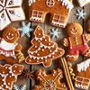 Christmas Cookie Cutter Set - 6PCS Holiday Cookies Molds - Santa Snowman Christmas Tree Gingerbread Man Candy Cane Snowflake