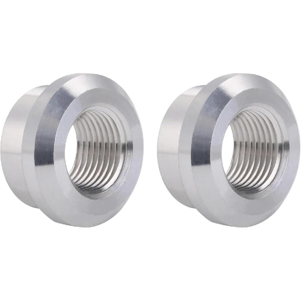 3/8 NPT Female Aluminum Weld On Bung Fitting 2PCS