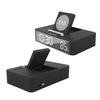 10W Digital Alarm Clock One Button Lifting LED Mirror Electronic Clock with 10W Wireless Charging for Bedroom