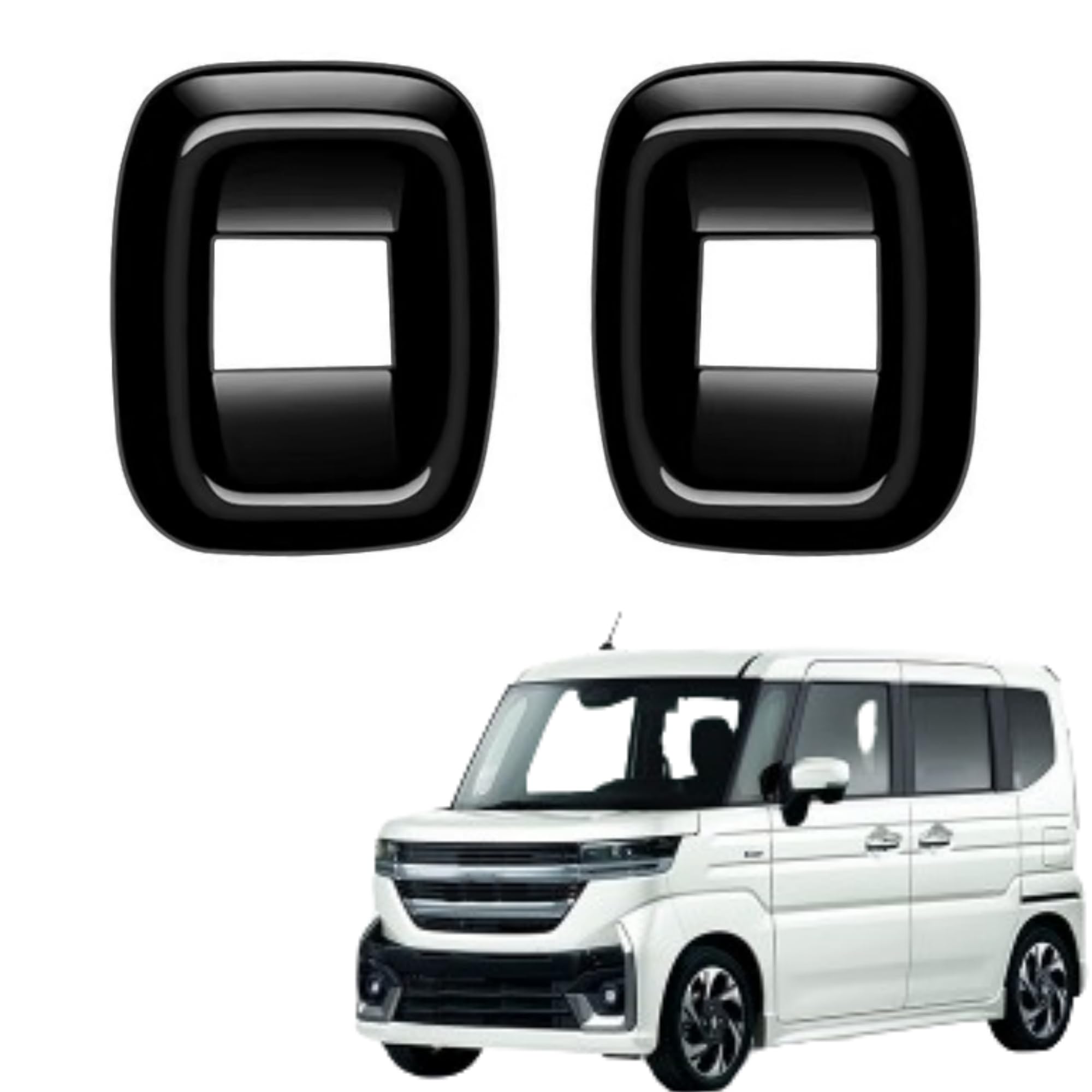 

EopTatoo Новый Spacia Совместимый с аксессуарами Spacia Средняя дверь window switch panel cover чёрный