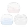 Hamster Carrier Cage with Water Bottle Portable Small Animal Travel Cage Plastic Clear Guinea Pig Carrying Case for Dwarf Hamsters Chinchillas