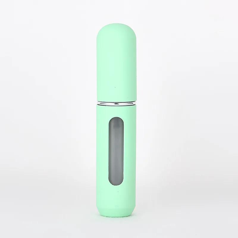 1pcs 5ml Candy Color Mini Travel Portable Bottom Filling Perfume Bottle Liquid Sub-Bottling Spray Refillable Jar Empty Cosmetic