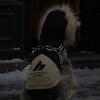 Pet Dog Winter Warm Plush Coat Fleece Hooded Puppy Reflective Winter Clothing Dog Cat Clothes Warm Cotton Vest Hooded Fur Collar