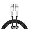 Kabel Usb-C Do Usb-C Baseus Cafule, 100W, 1M (Czarny)