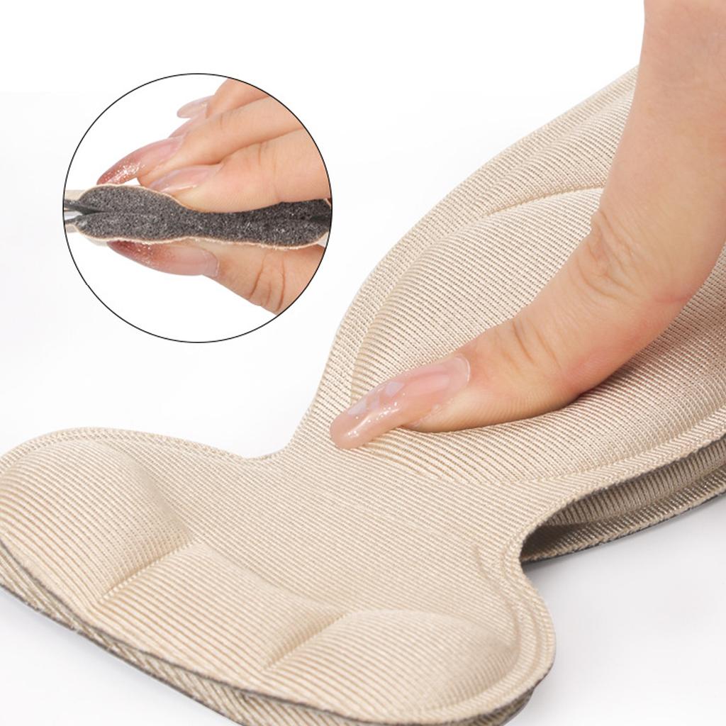 Memory Foam-Einlegesohlen für Damen, Einlegesohlen für High-Heel-Schuhe, rutschfeste, zuschneidbare Einlegesohle, bequem, atmungsaktiv, Fersenschutz, Massage-Schuhpolster