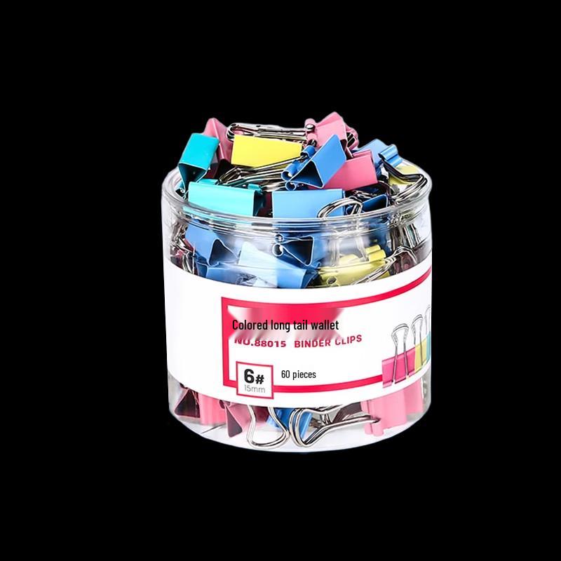 Assorted Color Binder Clips