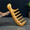 Handmade Natural Sandalwood Wide Tooth Comb Head Scalp Massage No Static Detangling Wooden Hair Combs For Men Women