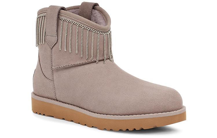 Women's Sneakers UGG Classic Mini Fringe 'Grey' Women's